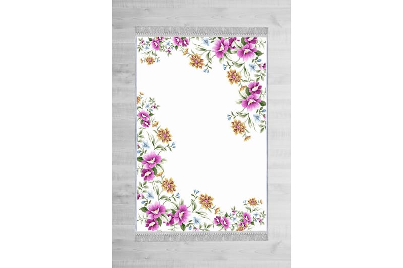 Homefesto Matta 80x120 cm - Multifärgad/Sammet - Textil & mattor - Mattor - Orientaliska mattor