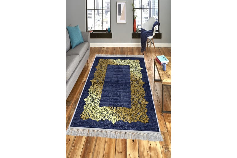 Homefesto Matta 80x120 cm - Multifärgad/Sammet - Textil & mattor - Mattor - Orientaliska mattor