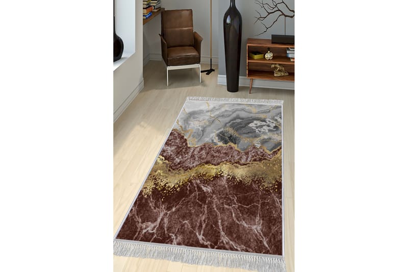 Homefesto Matta 80x120 cm - Multifärgad/Sammet - Textil & mattor - Mattor - Orientaliska mattor