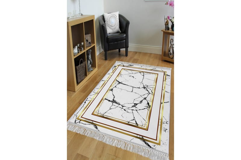 Homefesto Matta 80x120 cm - Multifärgad/Sammet - Textil & mattor - Mattor - Orientaliska mattor