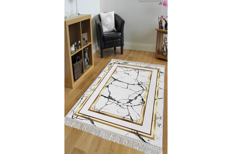 Homefesto Matta 80x120 cm - Multifärgad/Sammet - Orientaliska mattor - Persisk matta