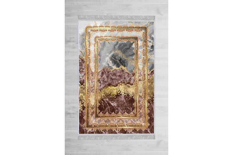 Homefesto Matta 80x120 cm - Multifärgad/Sammet - Orientaliska mattor - Persisk matta