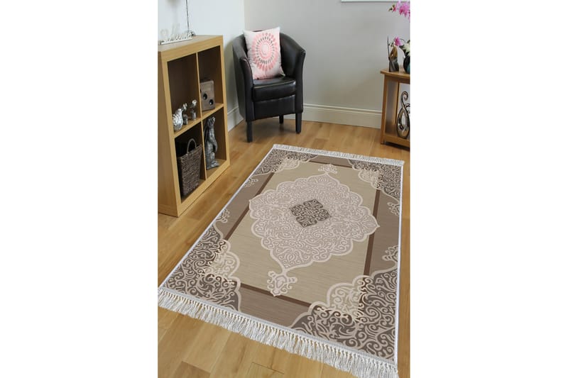 Homefesto Matta 80x120 cm - Multifärgad/Sammet - Orientaliska mattor - Persisk matta