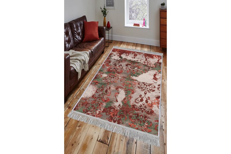 Homefesto Matta 80x120 cm - Multifärgad/Sammet - Textil & mattor - Mattor - Orientaliska mattor