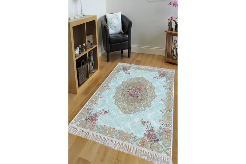 Homefesto Matta 80x120 cm - Multifärgad/Sammet - Orientaliska mattor - Persisk matta