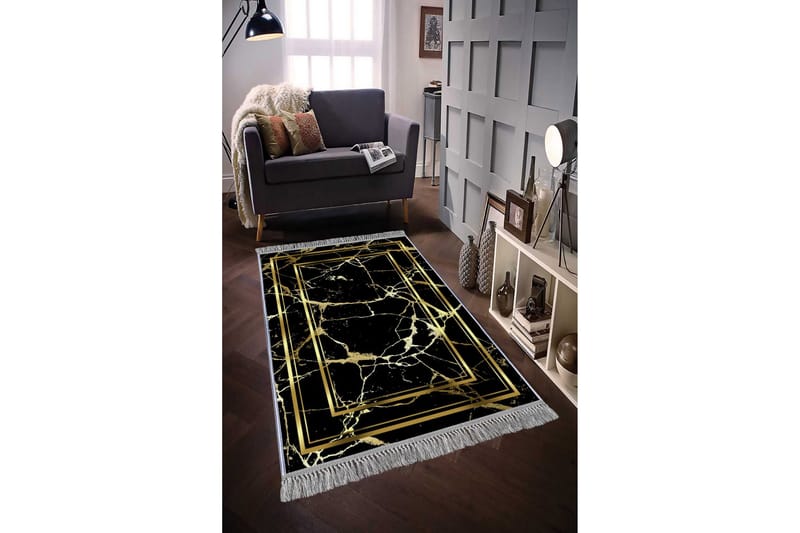 Homefesto Matta 80x120 cm - Multifärgad/Sammet - Orientaliska mattor - Persisk matta