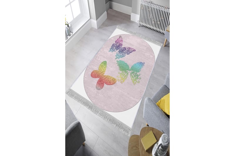 Homefesto Matta 80x120 cm - Multifärgad/Sammet - Textil & mattor - Mattor - Orientaliska mattor
