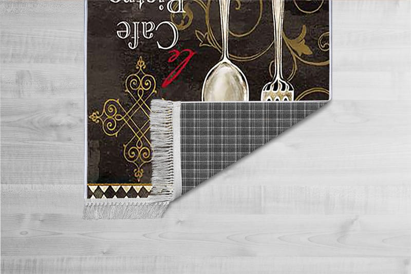 Homefesto Matta 80x120 cm - Multifärgad/Sammet - Textil & mattor - Mattor - Orientaliska mattor