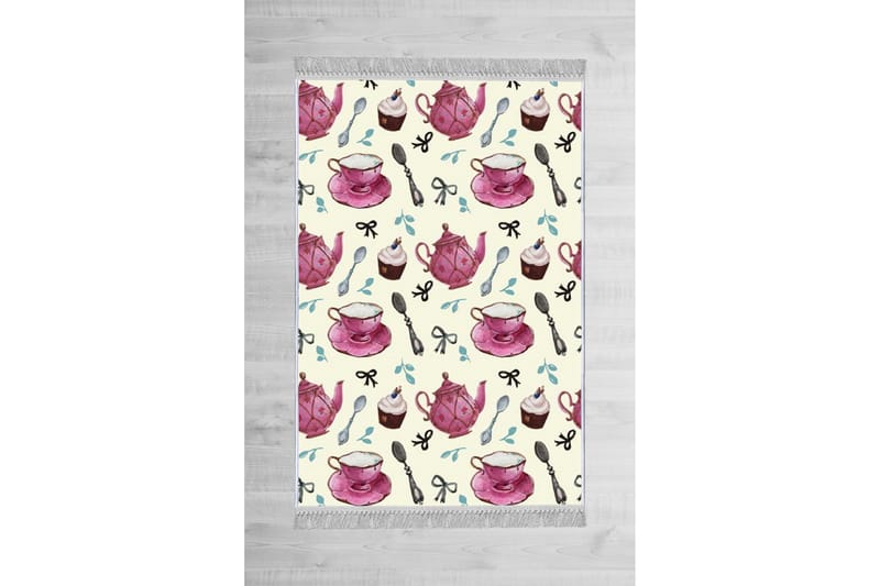 Homefesto Matta 80x120 cm - Multifärgad/Sammet - Textil & mattor - Mattor - Orientaliska mattor