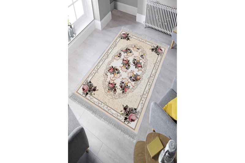 Homefesto Matta 80x120 cm - Multifärgad/Sammet - Textil & mattor - Mattor - Orientaliska mattor