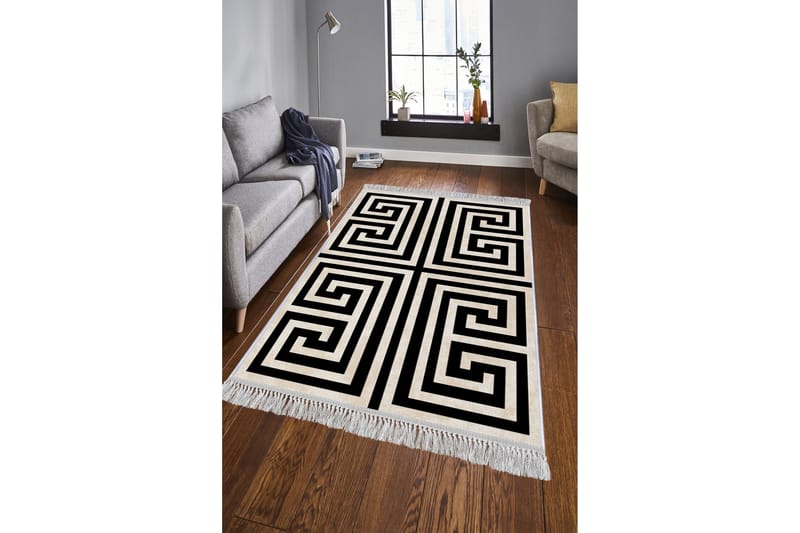 Homefesto Matta 80x120 cm - Multifärgad/Sammet - Textil & mattor - Mattor - Orientaliska mattor