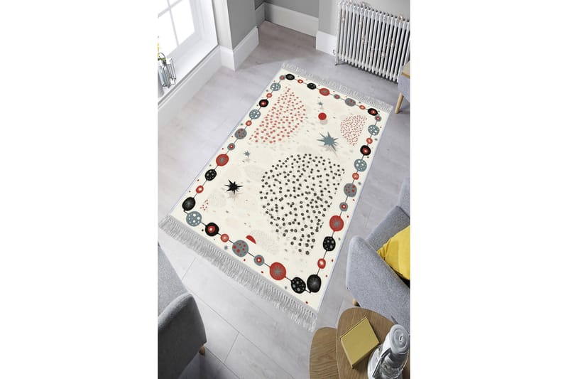 Homefesto Matta 80x120 cm - Multifärgad/Sammet - Textil & mattor - Mattor - Orientaliska mattor