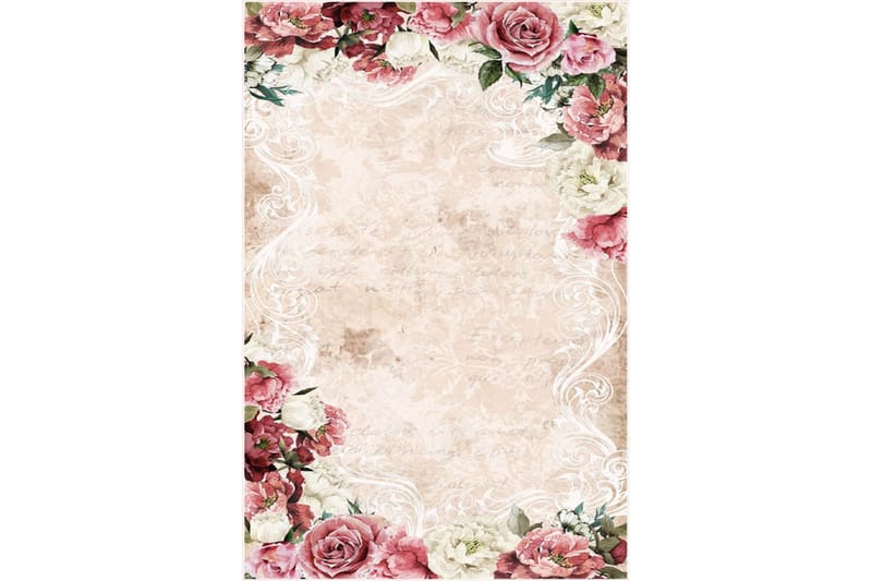 Homefesto Matta 80x120 cm - Multifärgad/Sammet - Textil & mattor - Mattor - Orientaliska mattor