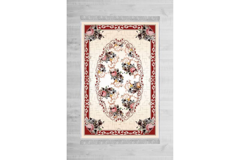 Homefesto Matta 80x120 cm - Multifärgad/Sammet - Textil & mattor - Mattor - Orientaliska mattor