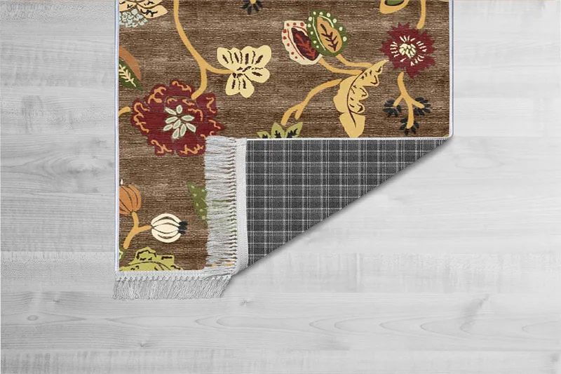 Homefesto Matta 80x120 cm - Multifärgad/Sammet - Textil & mattor - Mattor - Orientaliska mattor