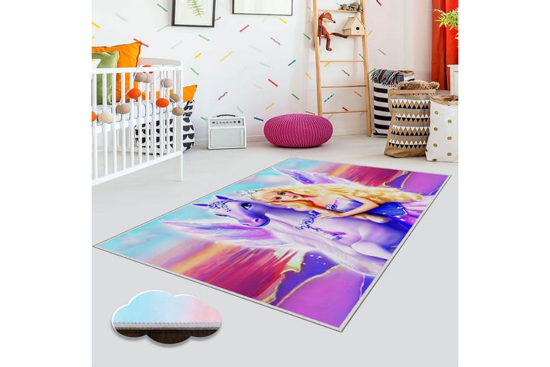 Homefesto Matta 80x150 cm, Multifärgad