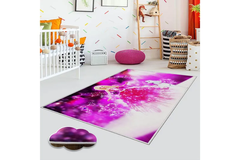 Homefesto Matta 80x150 cm, Multifärgad