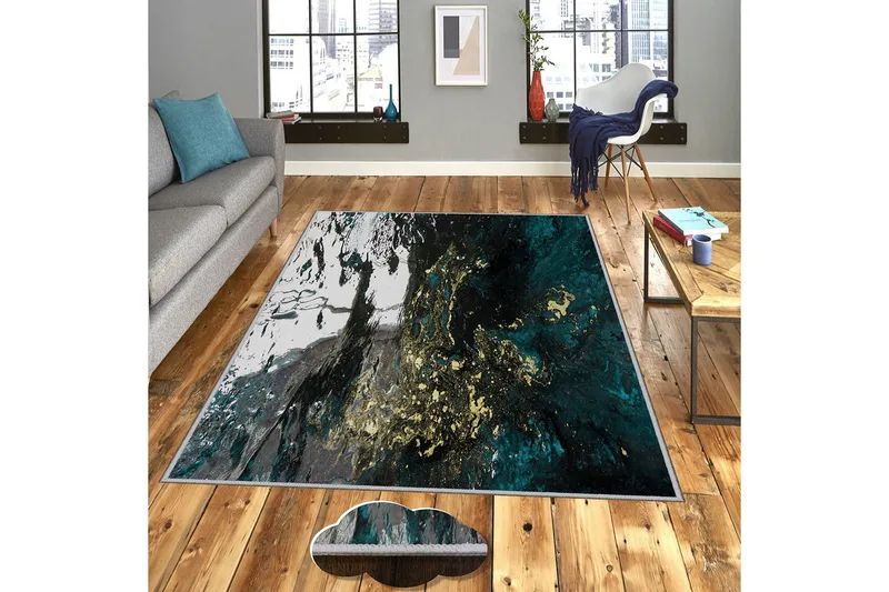 Homefesto Matta 80x150 cm, Multifärgad