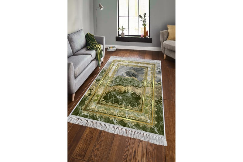 Homefesto Matta 80x150 cm - Multifärgad/Sammet - Orientaliska mattor - Persisk matta