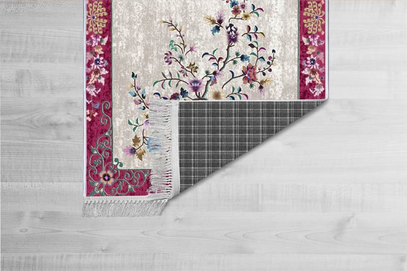 Homefesto Matta 80x150 cm - Multifärgad/Sammet - Textil & mattor - Mattor - Orientaliska mattor