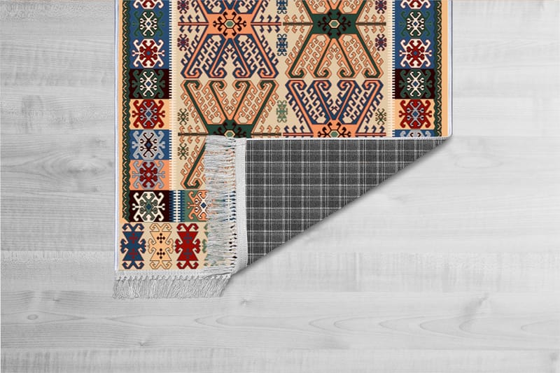 Homefesto Matta 80x150 cm - Multifärgad/Sammet - Textil & mattor - Mattor - Orientaliska mattor