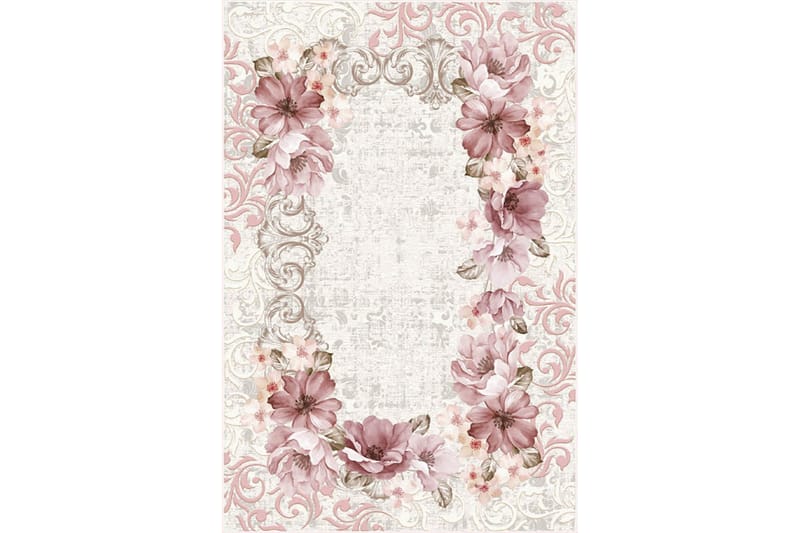 Homefesto Matta 80x150 cm - Multifärgad/Sammet - Textil & mattor - Mattor - Orientaliska mattor