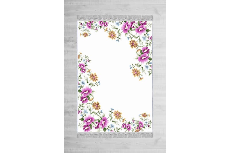 Homefesto Matta 80x150 cm - Multifärgad/Sammet - Textil & mattor - Mattor - Orientaliska mattor