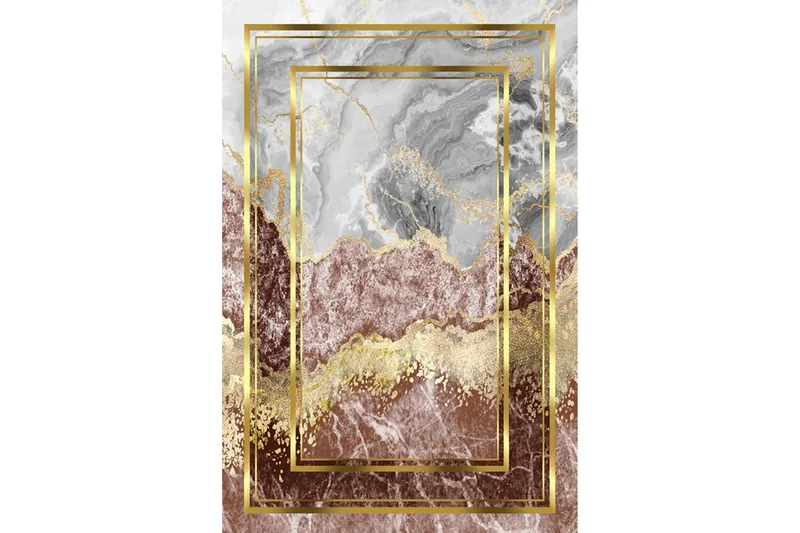 Homefesto Matta 80x150 cm - Multifärgad/Sammet - Textil & mattor - Mattor - Orientaliska mattor
