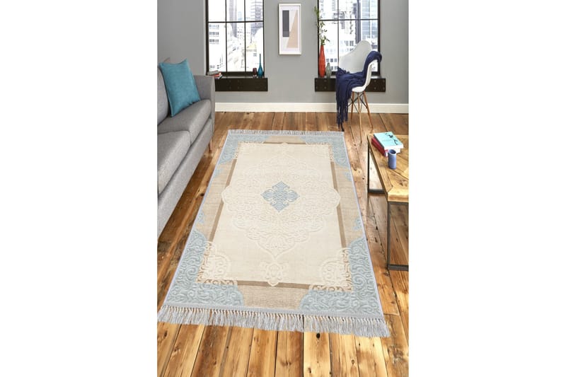 Homefesto Matta 80x150 cm, Multifärgad/Sammet