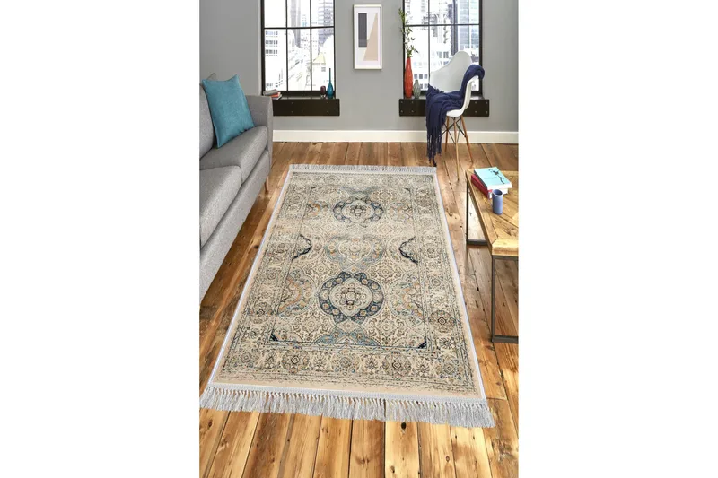 Homefesto Matta 80x150 cm - Multifärgad/Sammet - Textil & mattor - Mattor - Orientaliska mattor