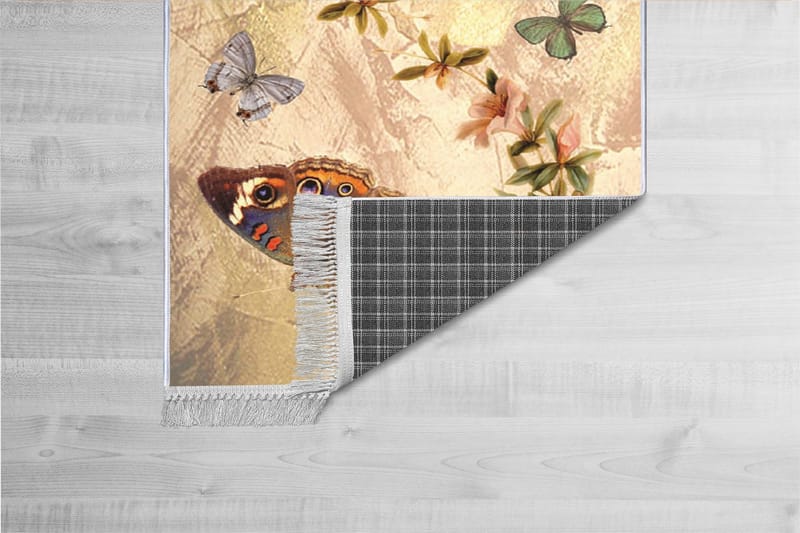 Homefesto Matta 80x150 cm, Multifärgad/Sammet