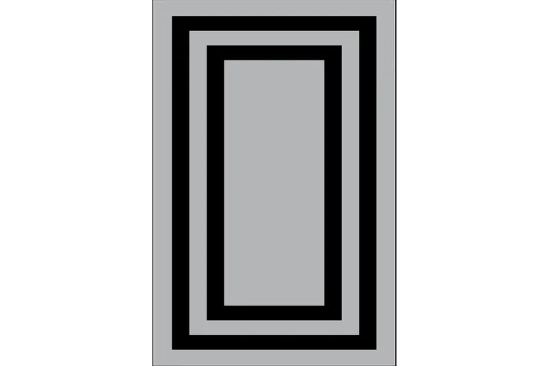 Homefesto Matta 80x150 cm, Multifärgad/Sammet