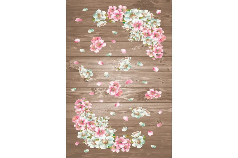 Homefesto Matta 80x150 cm - Multifärgad/Sammet - Textil & mattor - Mattor - Orientaliska mattor