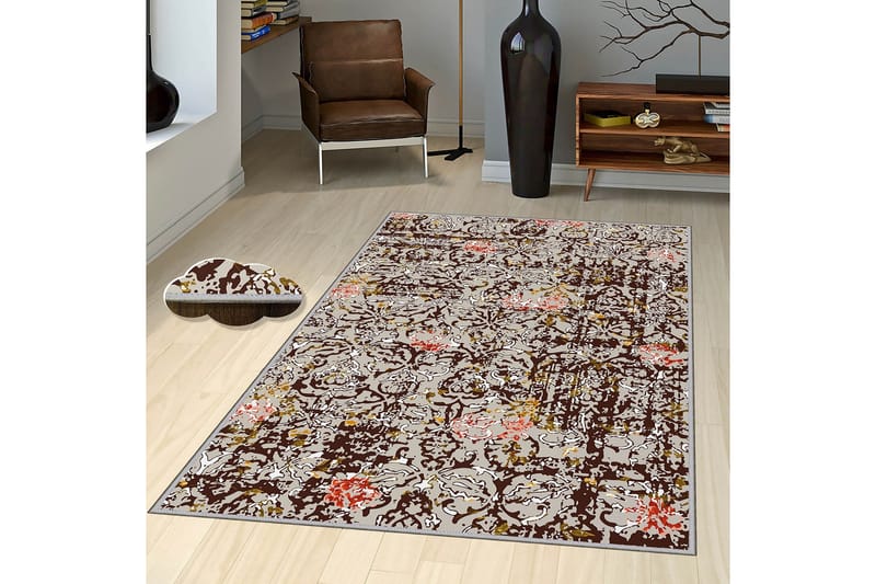 Homefesto Matta 80x200 cm - Multifärgad - Orientaliska mattor - Persisk matta