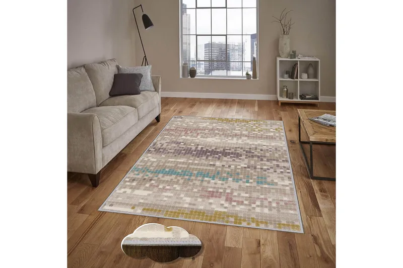 Homefesto Matta 80x200 cm, Multifärgad