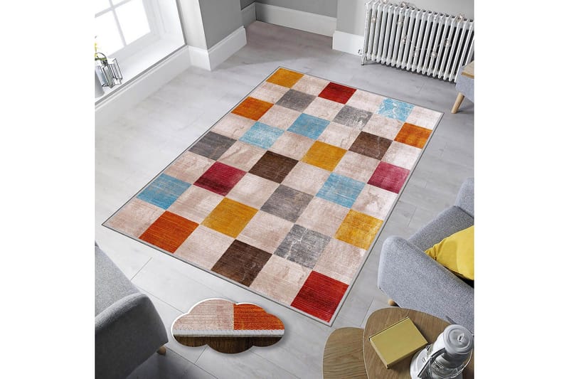 Homefesto Matta 80x200 cm - Multifärgad - Textil & mattor - Mattor - Orientaliska mattor