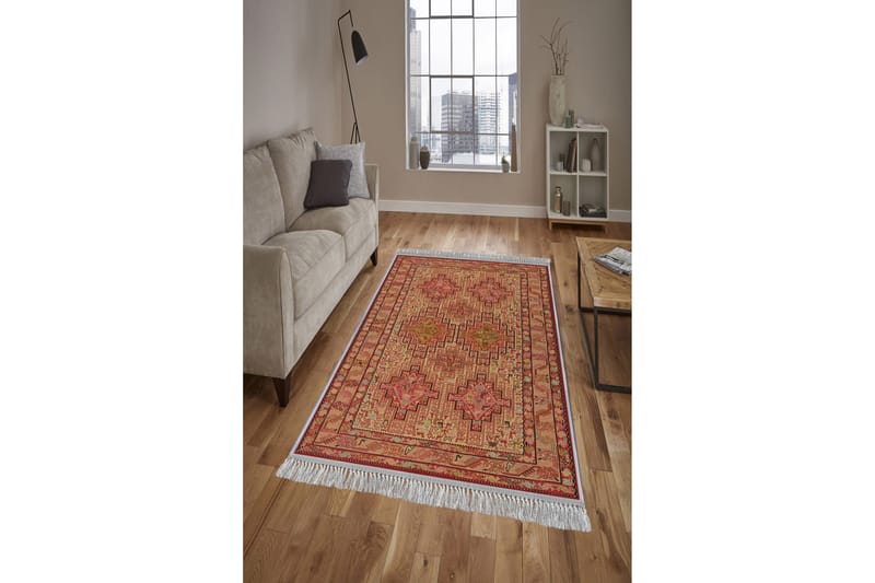 Homefesto Matta 80x200 cm - Multifärgad/Sammet - Textil & mattor - Mattor - Orientaliska mattor