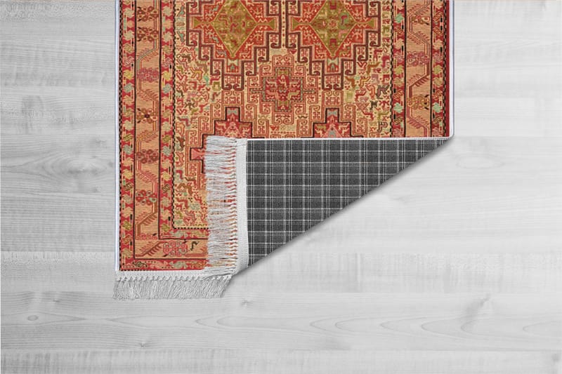 Homefesto Matta 80x200 cm - Multifärgad/Sammet - Orientaliska mattor - Persisk matta