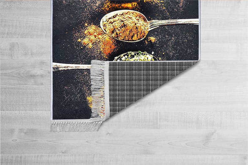 Homefesto Matta 80x200 cm - Multifärgad/Sammet - Textil & mattor - Mattor - Orientaliska mattor