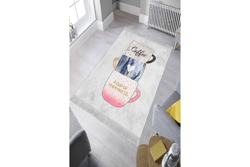 Homefesto Matta 80x200 cm - Multifärgad/Sammet - Textil & mattor - Mattor - Orientaliska mattor