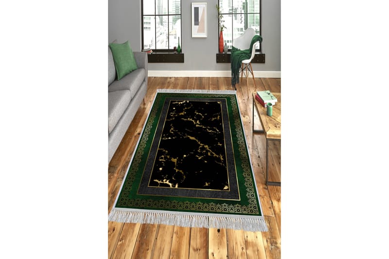 Homefesto Matta 80x200 cm - Multifärgad/Sammet - Textil & mattor - Mattor - Orientaliska mattor