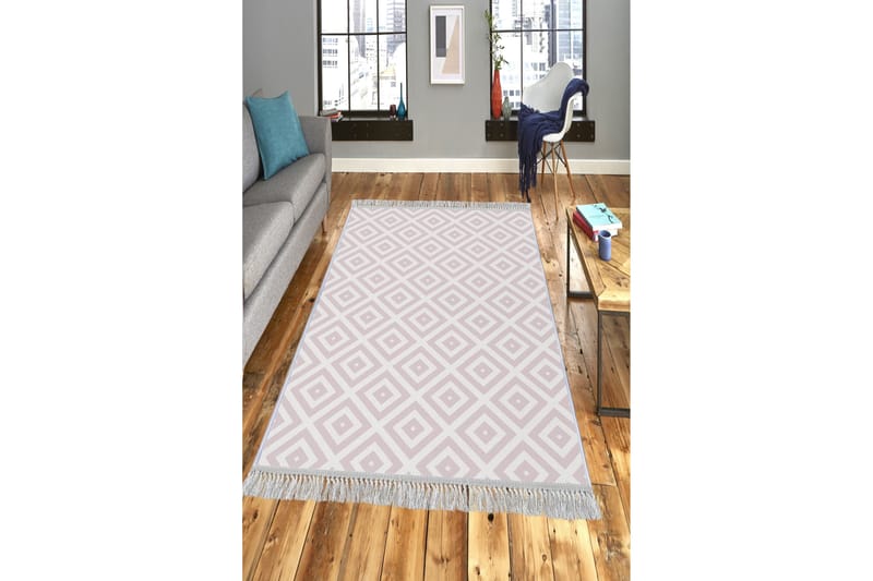Homefesto Matta 80x200 cm - Multifärgad/Sammet - Textil & mattor - Mattor - Orientaliska mattor