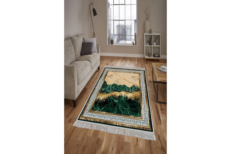 Homefesto Matta 80x200 cm - Multifärgad/Sammet - Textil & mattor - Mattor - Orientaliska mattor