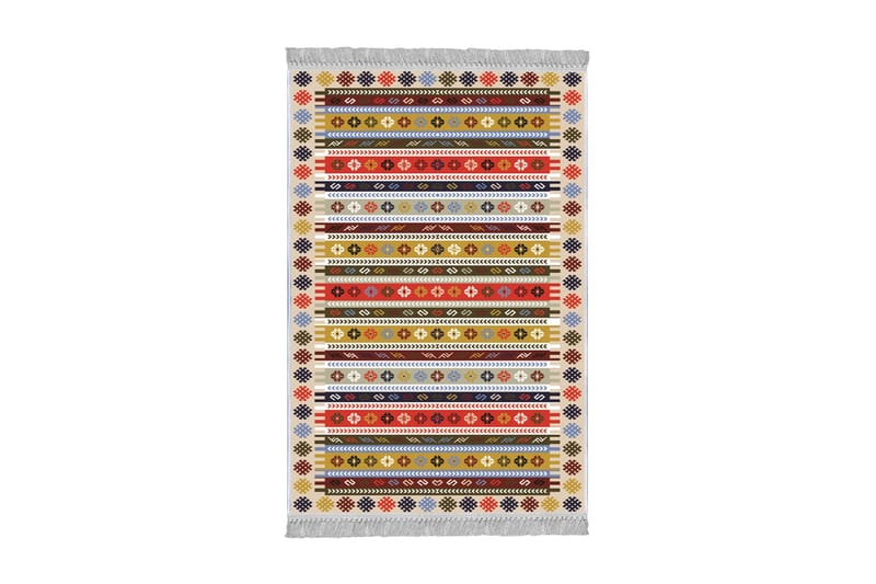 Homefesto Matta 80x200 cm - Multifärgad/Sammet - Textil & mattor - Mattor - Orientaliska mattor