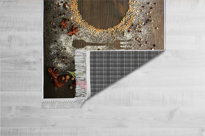 Homefesto Matta 80x200 cm, Multifärgad/Sammet