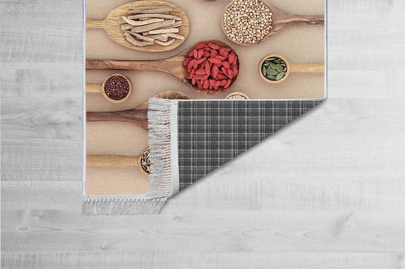 Homefesto Matta 80x200 cm - Multifärgad/Sammet - Textil & mattor - Mattor - Orientaliska mattor