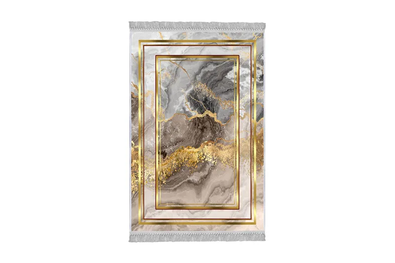 Homefesto Matta 80x200 cm, Multifärgad/Sammet