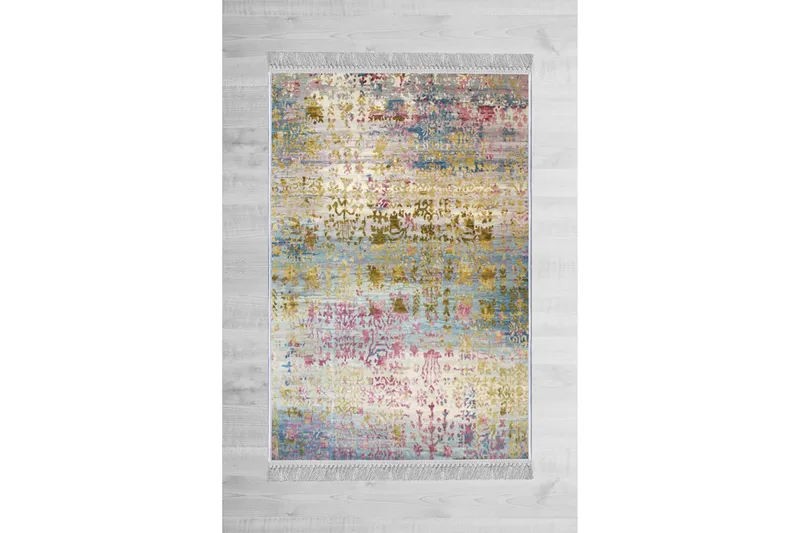 Homefesto Matta 80x200 cm - Multifärgad/Sammet - Textil & mattor - Mattor - Orientaliska mattor
