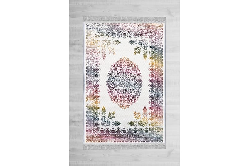 Homefesto Matta 80x200 cm - Multifärgad/Sammet - Textil & mattor - Mattor - Orientaliska mattor