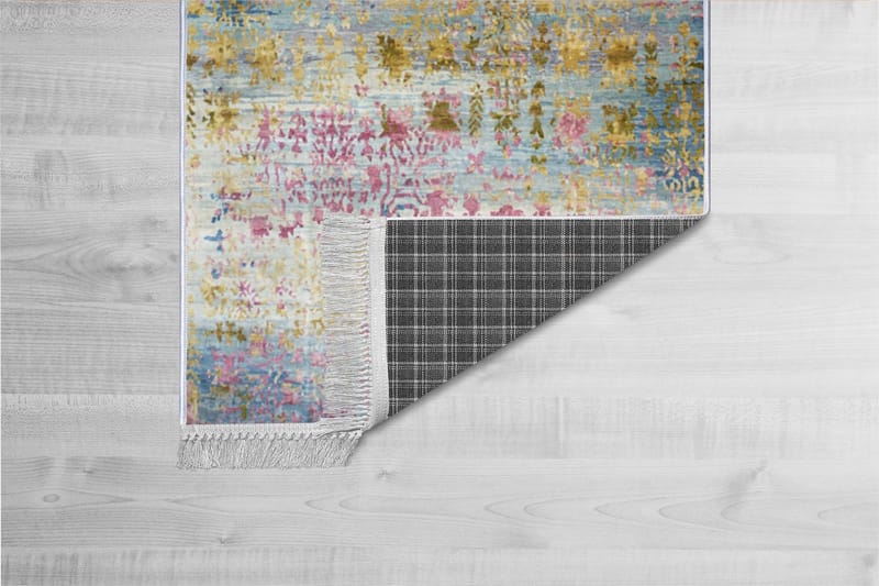 Homefesto Matta 80x200 cm - Multifärgad/Sammet - Textil & mattor - Mattor - Orientaliska mattor